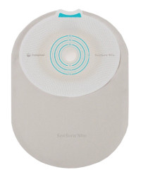 108710 Worek 1-cz Sensura Mio MIDI 440 ml, 15-45mm  Zamknięty  Naturalny Szary z Okienkiem Coloplast