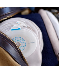 108710 Worek 1-cz Sensura Mio MIDI 440 ml, 15-45mm  Zamknięty  Naturalny Szary z Okienkiem Coloplast