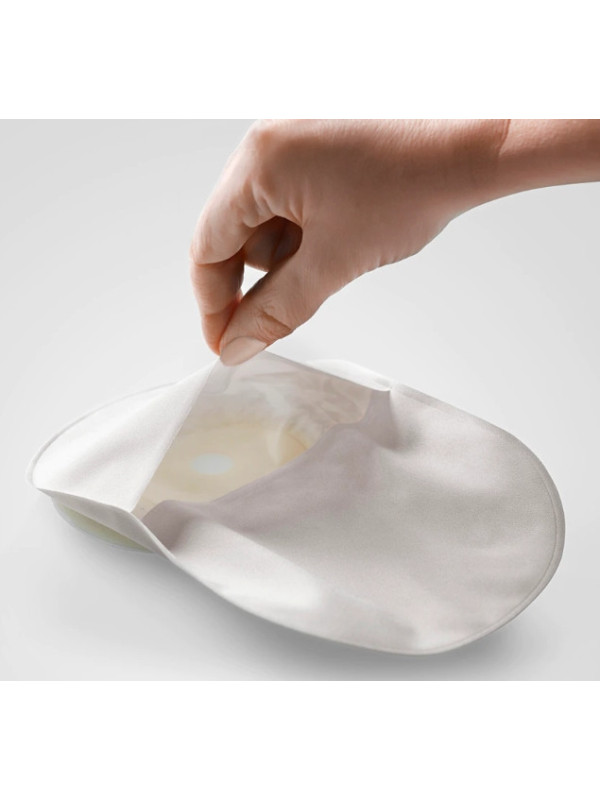 108700 Worek 1-cz Sensura Mio Mini 120 ml, 15-45mm  Zamknięty Naturalny Szary z Okienkiem Coloplast