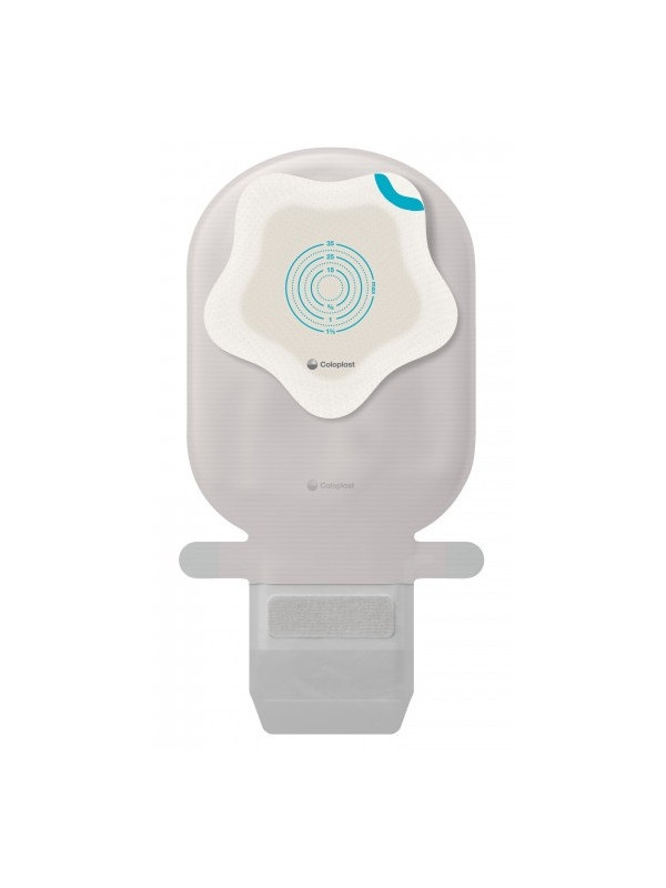 18711 Przeźroczysty Worek Pediatryczny 1-cz SenSura Mio Kids 0-35mm Midi Otwarty Coloplast