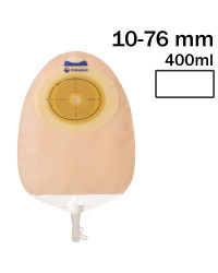 118040 Worek Urostomijny 1-cz SenSura 10-76 mm 400 ml Maxi Przezroczysty Coloplast