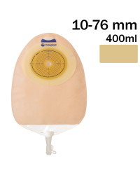 118020 Worek Urostomijny 1-cz SenSura 10-76 mm 400 ml Maxi Cielisty Coloplast
