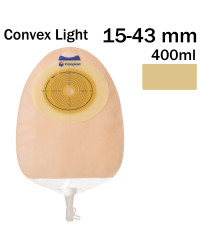 118150 Worek Urostomijny 1-cz SenSura Convex Light 15-43 mm 400 ml Maxi Cielisty Coloplast