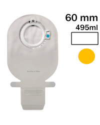 114530 Worek Dwuczęściowy SenSura Mio Click 60mm 495ml z Filtrem Otwarty Przezroczysty Coloplast