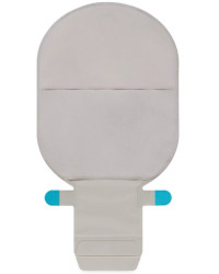 114560 Worek Dwuczęściowy SenSura Mio Click 70mm 455ml z Filtrem Otwarty Neutralny Szary z Okienkiem Coloplast