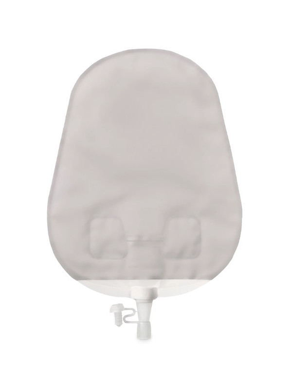 114960 Worek Urostomijny 2-cz SenSura Mio Click  50mm 400ml Midi Neutralny Szary Coloplast