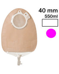 118540 Worek Urostomijny 2-cz SenSura Click 40 mm 550ml Maxi Przezroczysty Coloplast