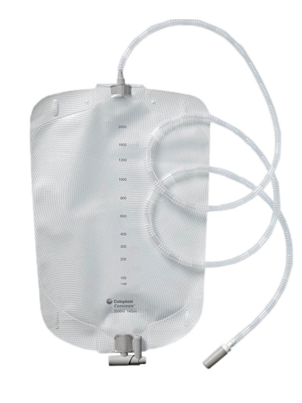 213460 Worek Do Zbiórki Moczu Na Noc Moveen 2000 ml/140 cm Coloplast