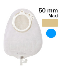 142250 Worek Urostomijny 2-cz Alterna Multichamber 50 mm Maxi Biały/Cielisty Coloplast