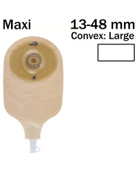 XMHNUM313 Worek Jednoczęściowy Aurum Convex Urostomy  13-48 mm Maxi Welland Przezroczysty Z Miodem Manuka