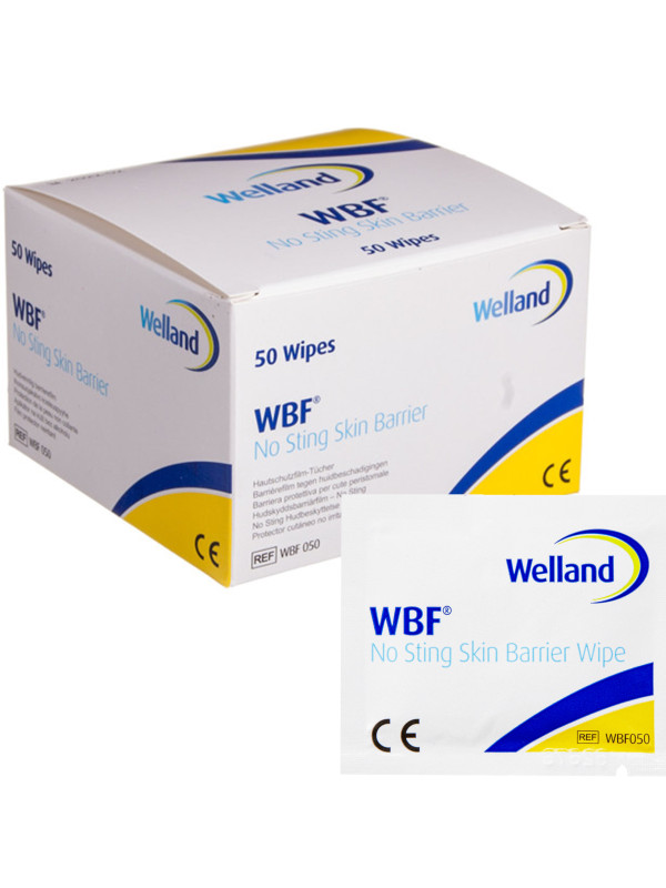 WBF050 Gaziki Barrier Film Z Płynem Ochraniającym "Druga Skóra" Bezalkoholowe Welland