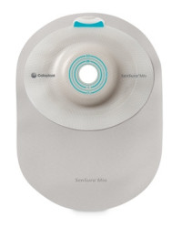 163460 Worek 1-cz Sensura Mio Convex Deep  Max 15-33mm 430ml Szary z Okienkiem Zamknięty Coloplast