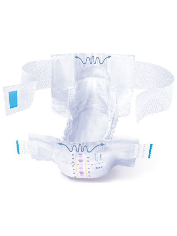 Seni Optima Plus pieluchy z regulowanym pasem biodrowym