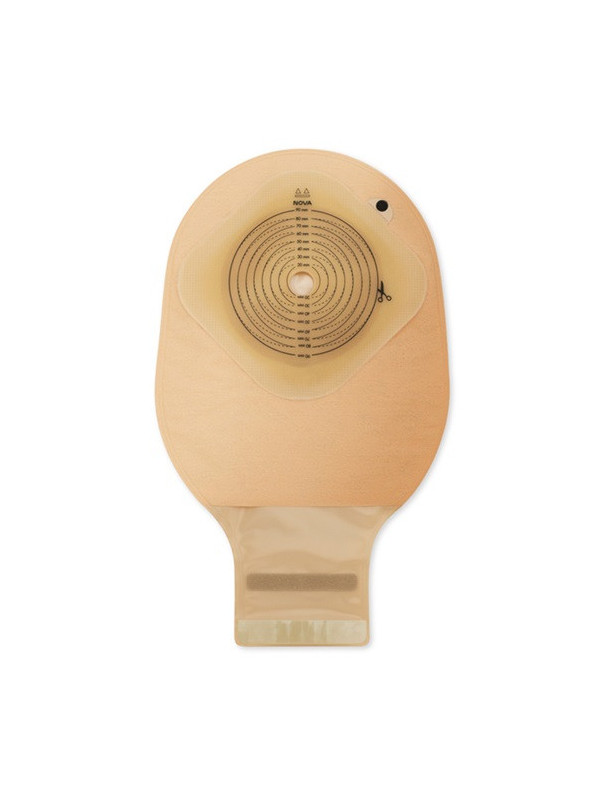 816-15 Worek Stomijny Nova1 FoldUp MAXI 15-90 mm 800 ml Otwarty Przeroczyste Dansac