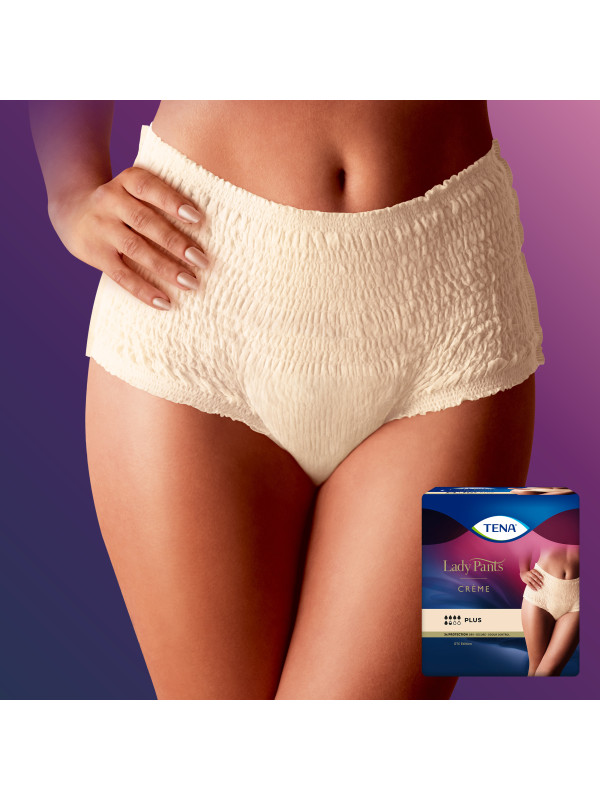 TENA Lady Pants Plus Crème bielizna chłonna dla kobiet