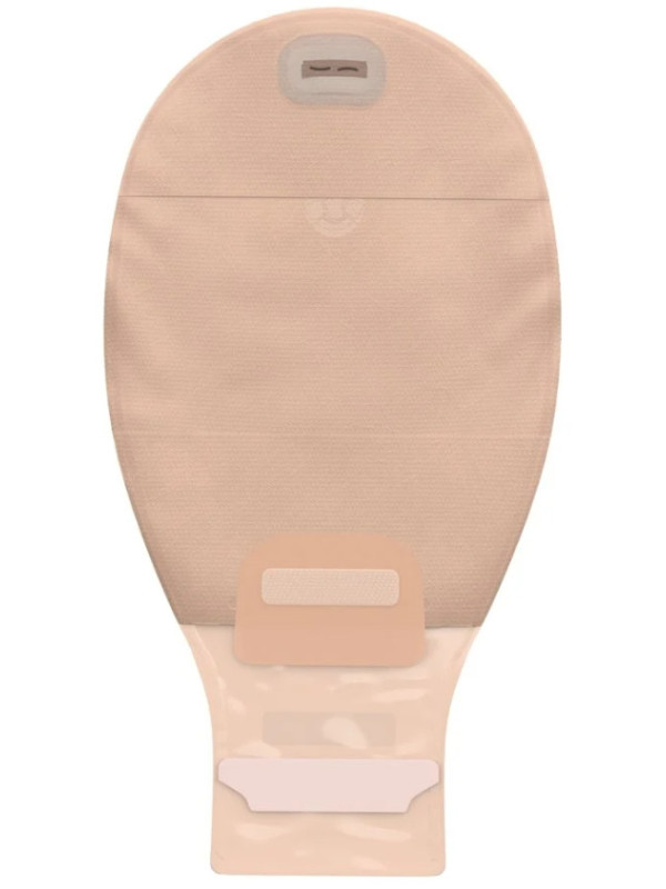 413516 Jednoczęściowy Worek Ileostomijny  Esteem+ Plastyczny z Filtrem Z Zapinką Invisiclose ConvaTec 30-40mm Otwarty Średni