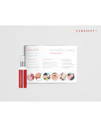Cerasept+ Antybakteryjny Płyn Do Uszkodzonej Skóry, Na Odleżyny 100ml Ropiejąca Rana