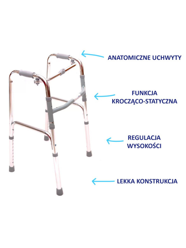 Balkonik rehabilitacyjny krocząco-statyczny THZ 913L