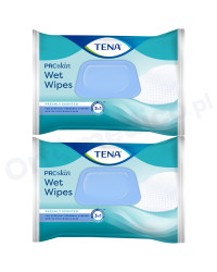 TENA Wet Wipes duopack chusteczki nawilżane (48+48 szt.)