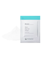 120215 Brava Środek Do Pielęgnacji Skóry Stomii Chusteczka Gazik Coloplast