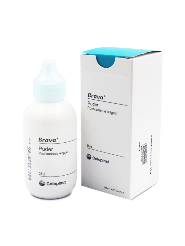 019075 Brava Puder Gojąco-Chroniący 25 g Coloplast