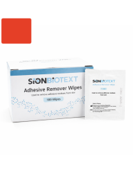 423782 Gaziki Chusteczki Do Zmywania Kleju Ściąganie Sprzętu Adhesive Remover Wipe Sion Biotext ConvaTec