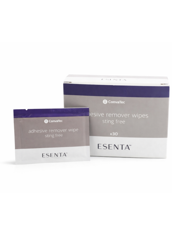 423281 Gaziki Chusteczki Esenta Adhesive Remover Wipe ConvaTec
