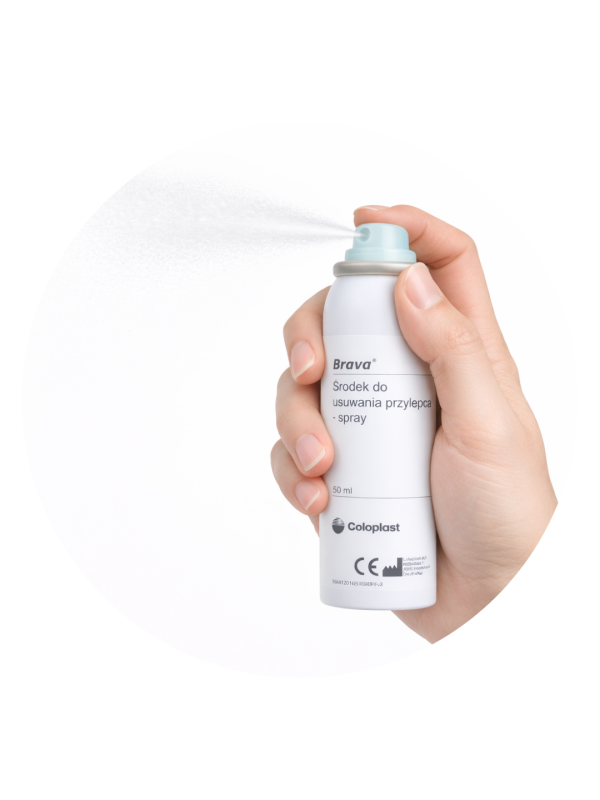 120105 Brava Spray Środek Do Usuwania Przylepca Coloplast Adhesive Remover