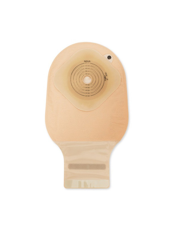 823-30 Worek Stomijny Nova1 FoldUp 30-60 mm 510 ml REGULAR Otwarty Beż Dansac