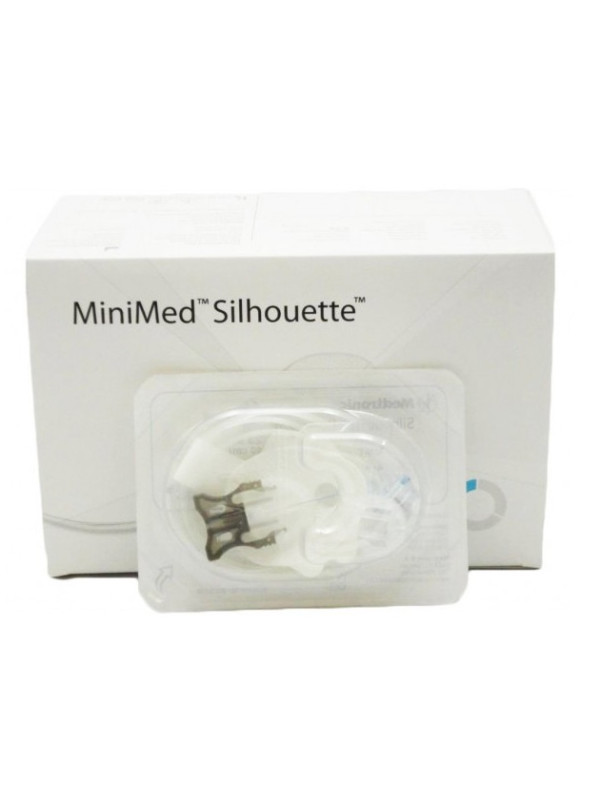 Wkłucia do pompy insulinowej MMT-368 MiniMed Silhouette 13mm / 45 cm
