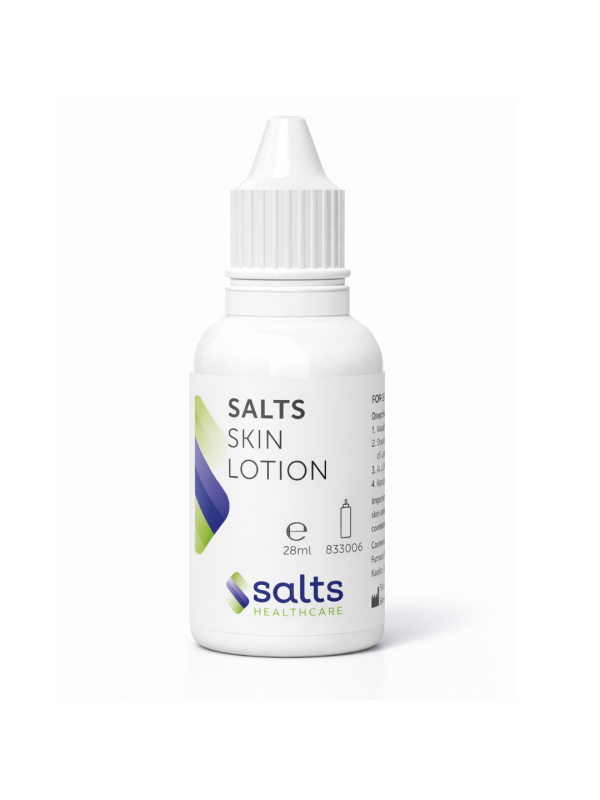 833006 Lotion 28ml Łagodzący Skaleczenia, Podrażnienie i Zaczerwienienia Skóra Wrażliwa, Skóra Wokół Stomii SALTS