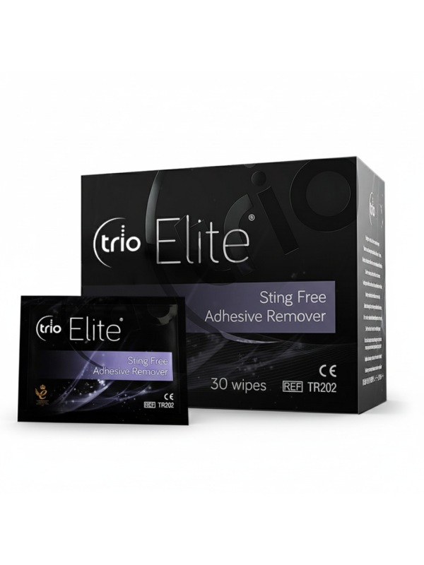 TR202 Trio Elite Chusteczki Zmywające Klej Adhesive Remover