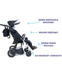 Wózek inwalidzki specjalny Yeti dla dorosłych MyWam