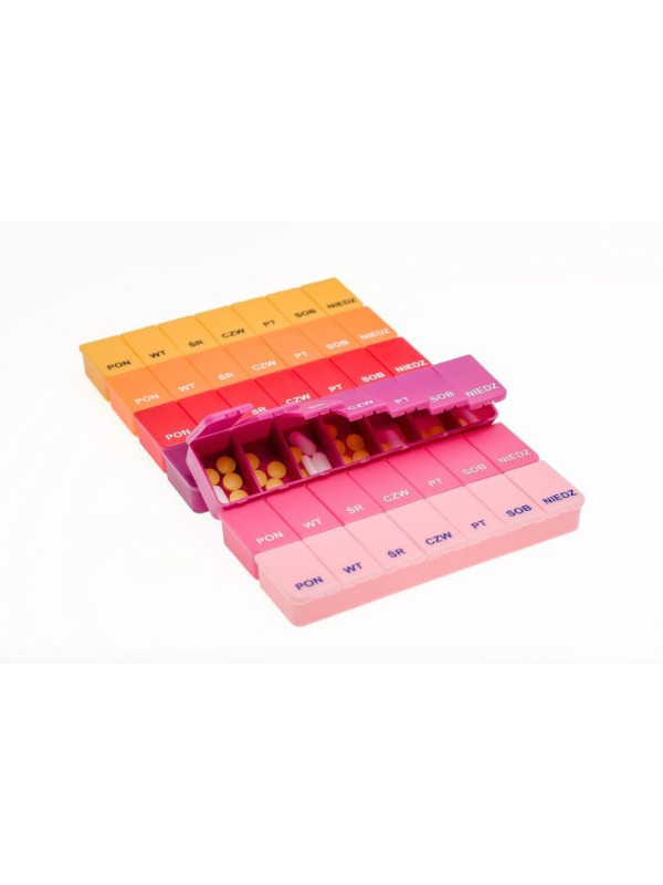 Organizer Pojemnik na Leki Kasetka Tygodnia EL-COMP