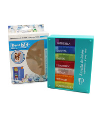 Kasetka Elena na 7 Dni Tygodnia Organizer na Leki El- Comp