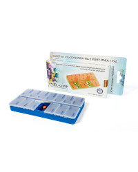 Kasetka Tygodniowa 2 Pory Dnia 7x2 EL-COMP