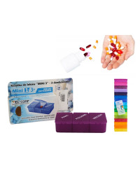 Kasetka Na Leki 3 pory dnia Mini 3 Dawkowania EL-COMP