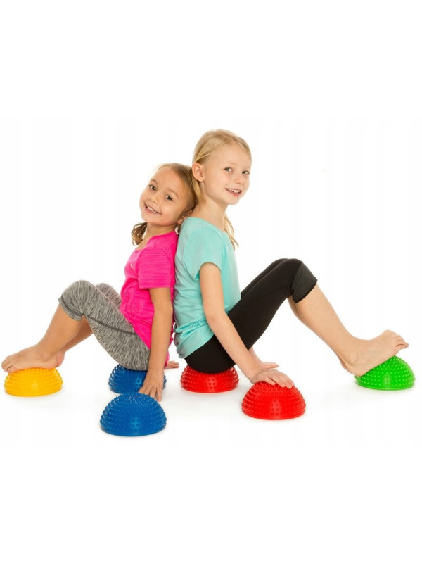 Półkula Do Masażu z Kolcami Jeż Rehabilitacja Halcamp