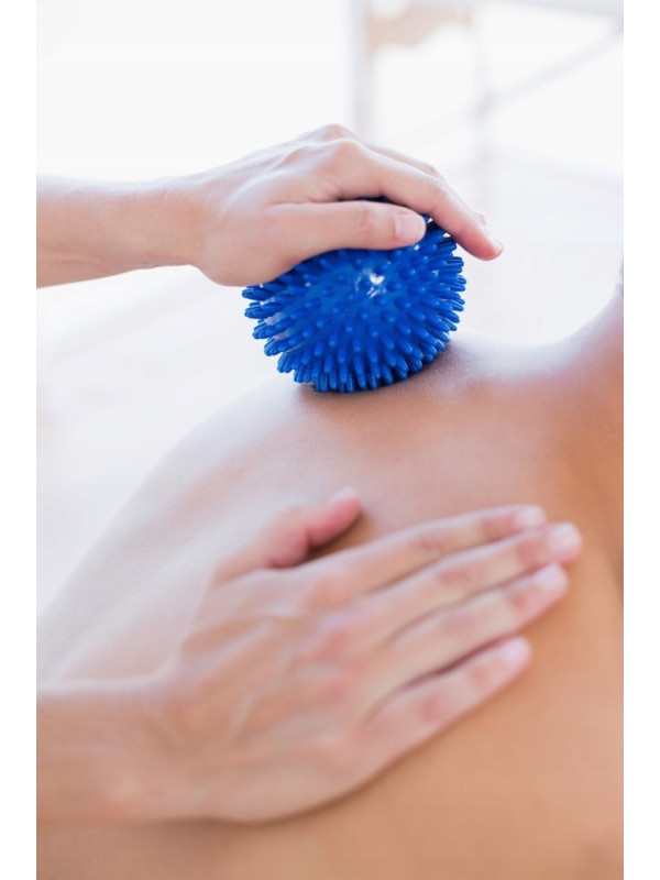 Piłeczka Do Masażu i Ćwiczeń Fioletowa HALCAMP 5 cm