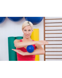 Piłeczka Do Masażu i Ćwiczeń Fioletowa HALCAMP 5 cm