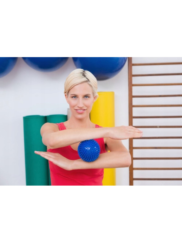 Piłeczka Do Masażu i Ćwiczeń Fioletowa HALCAMP 5 cm