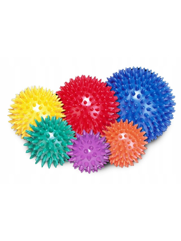 Piłka Rehabilitacyjna Z Kolcami Do Ćwiczeń Masażu HALCAMP 7cm