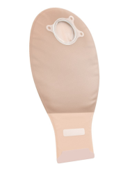 416417 Worek Otwarty Dwuczęściowy Natura® 45 mm Ileostomijny z Filtrem i Zapinką, Beżowy, Zabudowany ConvaTec