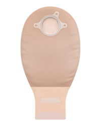 416417 Worek Otwarty Dwuczęściowy Natura® 45 mm Ileostomijny z Filtrem i Zapinką, Beżowy, Zabudowany ConvaTec