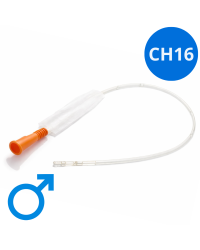 101404 Lentismed Cewnik Nelaton Hydrofilowy Urologiczny LentisCath Dla Mężczyzn 40cm CH16