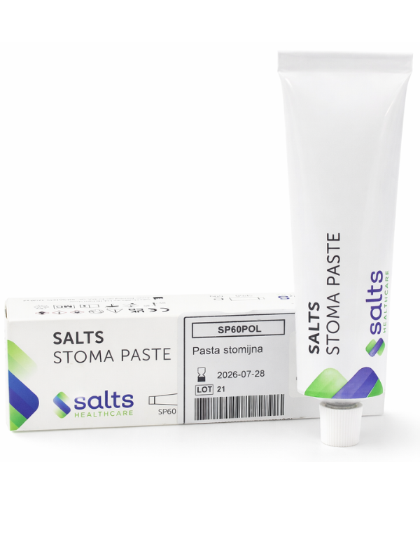 SP60 Pasta Stomijna Uczelniająco-Gojąca 60g SALTS STOMAPASTE