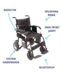 Elektryczny wózek inwalidzki Wheelie Electric