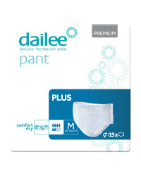 Dailee Pant Premium Plus majtki chłonne wciągane dla seniora