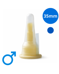052100 Coloplast Cewnik Zewnętrzny Samoprzylepny 1-częściowy Conveen Lateksowy 35 mm