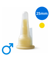 052000 Coloplast Cewnik Zewnętrzny Samoprzylepny 1-częściowy Conveen Lateksowy 25mm